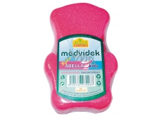 Abella Miś Kids gąbka kąpielowa dla dzieci różne kolory 12 cm 1 sztuka