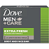 Dove Men + Care Extra Fresh toaletní mýdlo pro muže 90 g