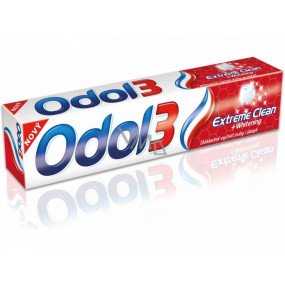 Odol 3 Extreme Clean Whitening zubní pasta s bělicím účinkem 75 ml