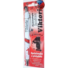 Nekupto Numerologie jména propiska se jménem Viktorie 1 kus Nekupto Numerologie jména propiska se jménem Viktorie 1 kus