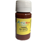 Art e Miss Farba na jasny tekstyl 24 Brązowa 40 g