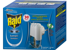 Raid elektryczny odparacz z płynnym wkładem przeciwko komarom, 30 nocy, 1+21 ml