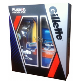 Gillette Fusion ProGlide Manual strojek + náhradní hlavice 1 kus + High Performance Odor Elimination Clear antiperspirant deodorant stick gel 70 ml, kosmetická sada pro muže Gillette Fusion ProGlide Manual strojek + náhradní hlavice 1 kus + High Performance Odor Elimination Clear antiperspirant deodorant stick gel 70 ml, kosmetická sada pro muže