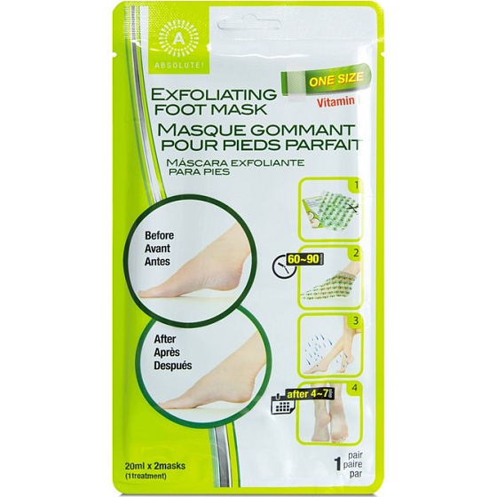 Absolute New York Exfoliating Foot exfoliační a na nohy 2 x 20 ml