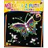 Mozaika z flitrů 8+ Motýl 35 x 26 cm