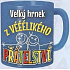 Nekupto Dárky s humorem Hrnek maxi Velký hrnek z vééélikého přátelství 0,8 l