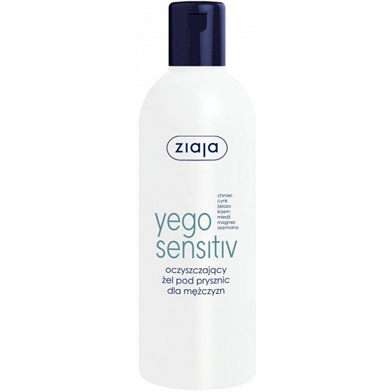 Ziaja Yego Men Sensitive żel pod prysznic 300 ml
