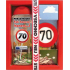 Bohemia Gifts Vše nejlepší 70 sprchový gel 300 ml + ručně vyráběné toaletní mýdlo 55 g, kosmetická sada