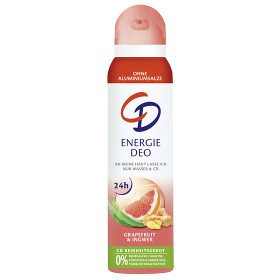CD Grep a zázvor tělový deodorant antiperspirant sprej pro ženy 150 ml