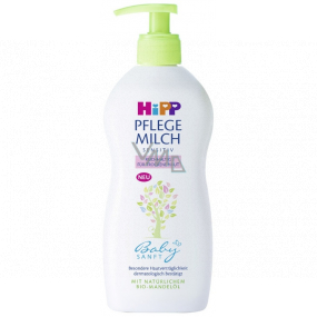 HiPP Babysanft Tělové mléko pro děti, pro suchou pokožku dávkovač 300 ml