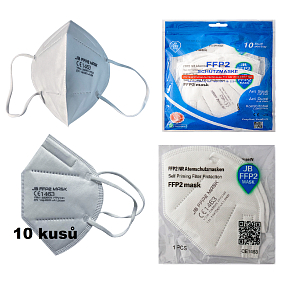 JB Respirator ochronny 5-warstwowy FFP2 Mask CE 1463 10 sztuk