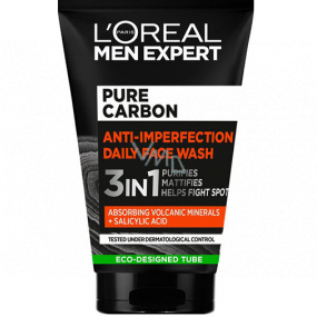 Loreal Paris Men Expert Pure Carbon Anti-imperfection 3w1 żel oczyszczający 100 ml