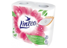 Linteo Care & Comfort papier toaletowy biały 150 arkuszy 2 warstwowy 17 m, 4 sztuki