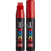 Posca Univerzální akrylátový popisovač s extrémně širokým, rovným hrotem 15 mm Červená PC-17K
