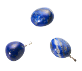 Lapis Lazuli Troml přívěsek přírodní kámen, S cca 2,5 cm, 1 kus, kámen harmonie