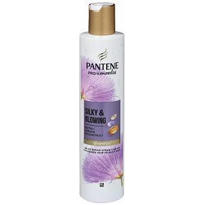 Pantene Pro-V Miracles Silky & Glowing szampon do włosów zniszczonych i suchych 250 ml