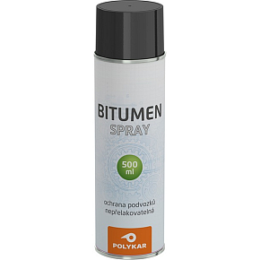 Polykar Bitumen natrysk na podvozki samochodów, spray, czarny, 500 ml
