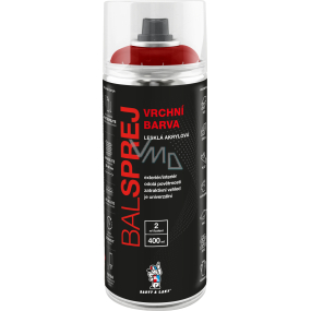 BALSPREJ górny uniwersalny akrylowy spray, RAL 3003 rubinowy, 400 ml