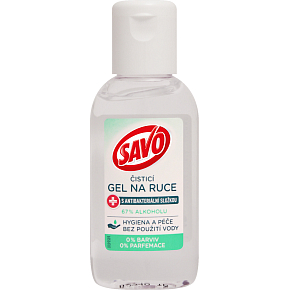 Savo Żel do czyszczenia rąk z antybakteryjnym składnikiem, 50 ml