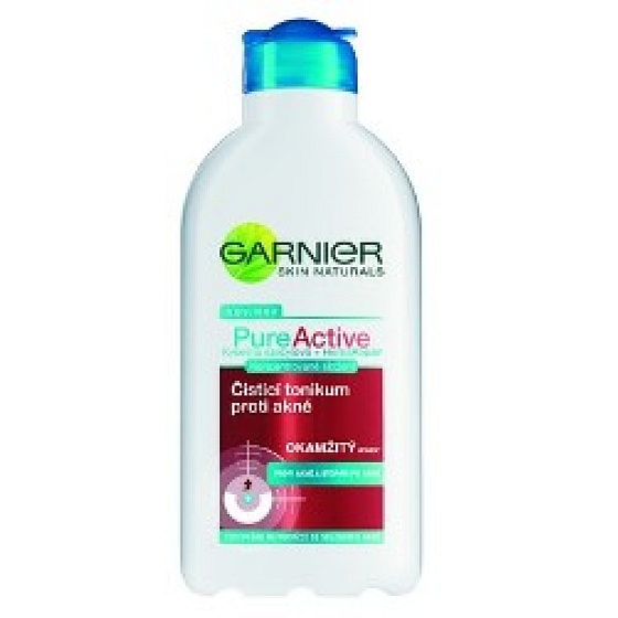 Garnier Skin Naturals Pure Active čisticí tonikum proti akné 200 ml