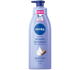 Nivea Smooth Sensation kremowe mleko do ciała dla suchej skóry z pompką 400 ml