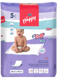 Bella Happy dziecięce podkładki do przewijania, 90 × 60 cm, 5 szt.