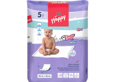 Bella Happy dziecięce podkładki do przewijania, 90 × 60 cm, 5 szt.