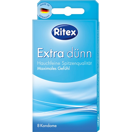 Ritex Extra Dünn kondom extra tenký 8 kusů