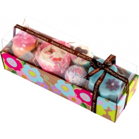 Bomb Cosmetics Mrak 9 - Cloud 9 mix balistiků 305 g + masážní tuhé máslo 50 g, kosmetická sada