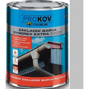 Colorlak Synorex Extra S 2003 syntetyczna farba antykorozyjna na żelazo i metale szara 0,6 l