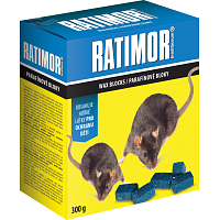 Ratimor Brodifacoum bloki parafinowe przynęta na gryzonie, 300 g