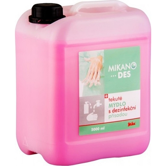 Mika Mikano Des tekuté mýdlo s dezinfekční přísadou 5 l