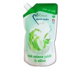 Milénowe Zielone Jabłko i oliwa płynne mydło uzupełnienie 500 ml