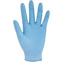 Sempermed Protects Hygienic Vinyl blue Rukavice jednorázové, bez pudru, modré, vinylové, velikost XL, box 90 kusů