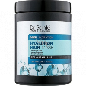 Dr. Santé Hyaluron Hair Deep Hydration maska dla suchych, matowych i łamliwych włosów 1 l