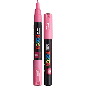 Posca Uniwersalny akrylowy marker 0,7 - 1 mm Różowy PC-1M
