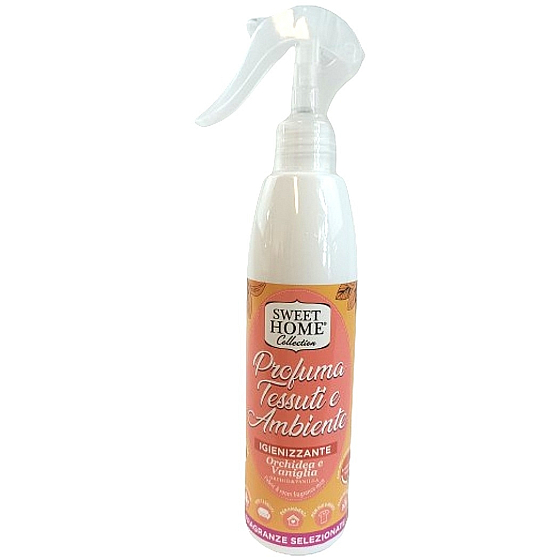 Sweet Home Orchidea e Vaniglia - Orchidej i wanilia odświeżacz tkanin i powietrza spray 250 ml