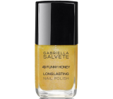 Gabriella Salvete Longlasting Enamel długotrwały lakier do paznokci o wysokim połysku 49 Funny Honey 11 ml