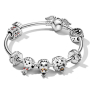 Zawieszka ze srebra próby 925 Harry Potter - Patron Snape'a w postaci jelenia, 2w1 charms do bransoletki