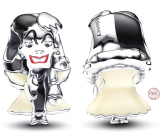 Charm Srebrny 925 Disney 101 Dalmatyńczyków Cruella De Vil, koralik na bransoletkę film