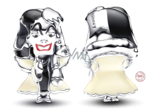 Charm Srebrny 925 Disney 101 Dalmatyńczyków Cruella De Vil, koralik na bransoletkę film