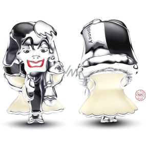 Charm Srebrny 925 Disney 101 Dalmatyńczyków Cruella De Vil, koralik na bransoletkę film