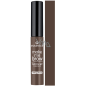 Essence Make me Brow gelová řasenka na obočí 07 Dark Browny Brows 3,8 ml