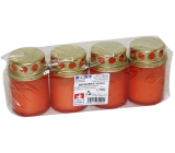 Bony Bedronka hřbitovní svíčka s víčkem 4 x 50 g 15 hodin