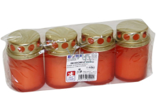 Bony Bedronka hřbitovní svíčka s víčkem 4 x 50 g 15 hodin