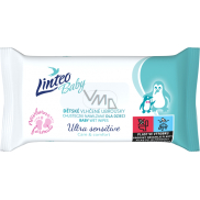 Linteo Baby vlhčené ubrousky Ultra Sensitive, 64 ks