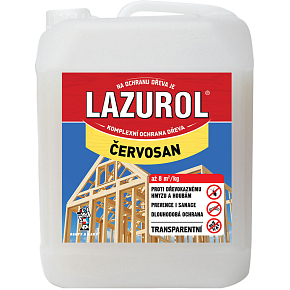 Lazurol Červosan na zwalczanie korników, 5 l