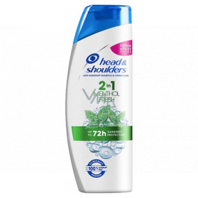 Head&Shoulders Menthol 2v1 šampon a balzám na vlasy proti lupům 400 ml