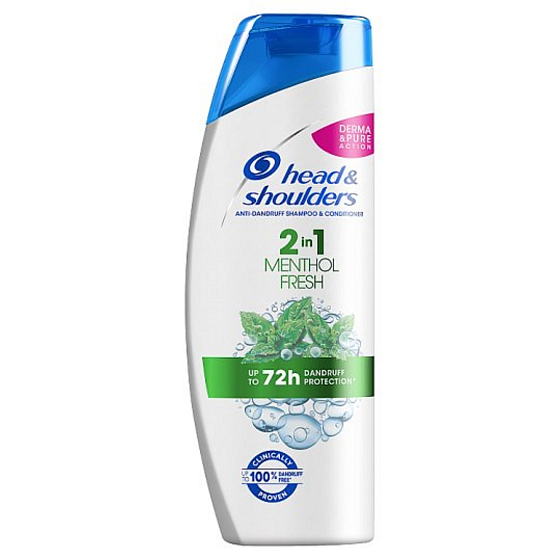 Head&Shoulders Menthol 2v1 šampon a balzám na vlasy proti lupům 400 ml