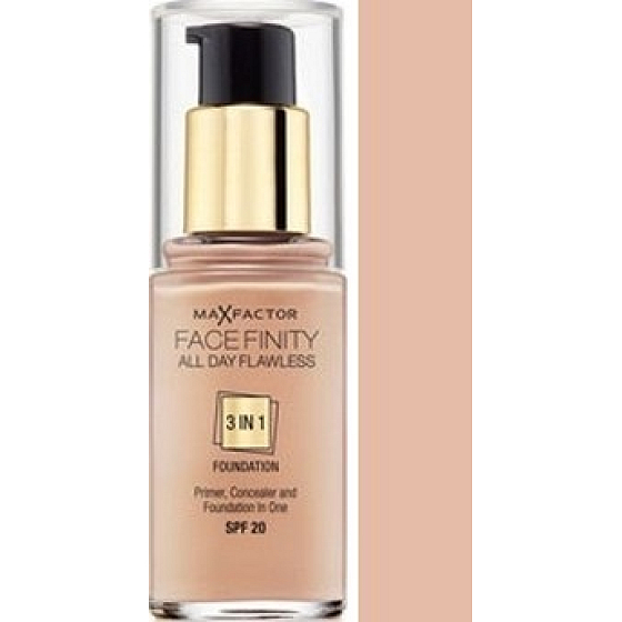 Max Factor Facefinity All Day Flawless 3v1 make-up 55 Beige 30 ml